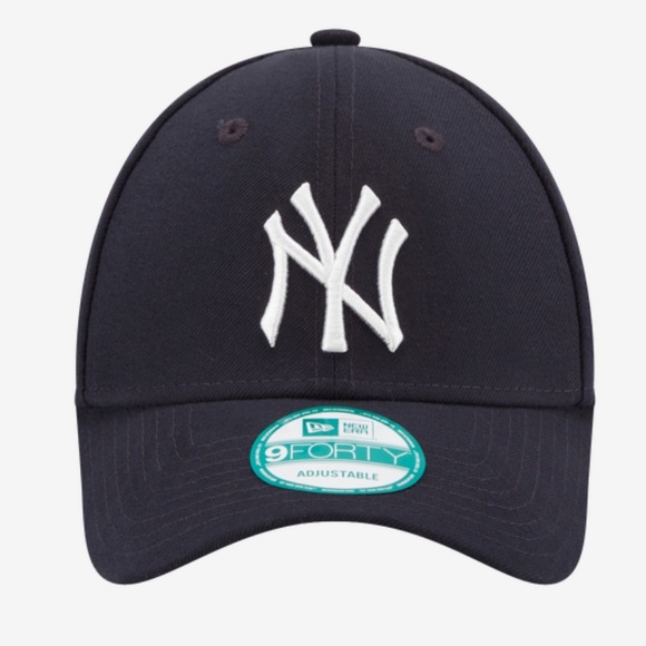 New Era MLB New York yankee 9Forty Adjustable Cap navy blue white Mens dad hat - Picture 3 of 5